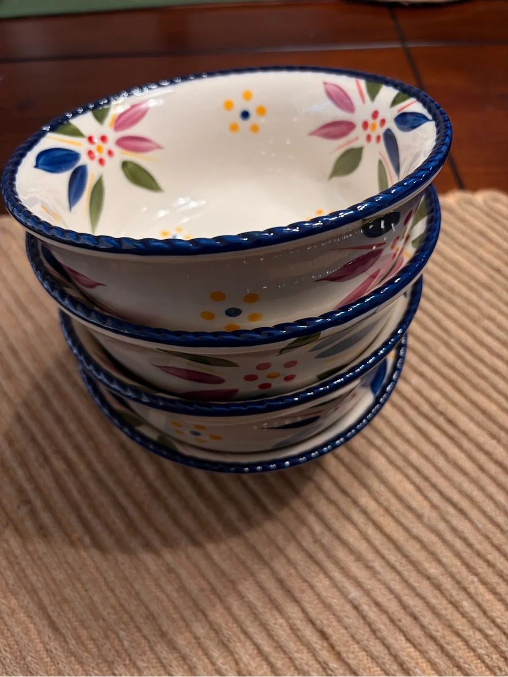 Set of 4 Temptations Ovenware by Tara 